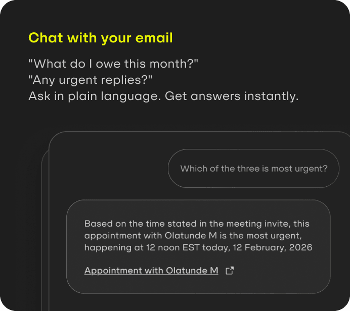 Ask your Inbox